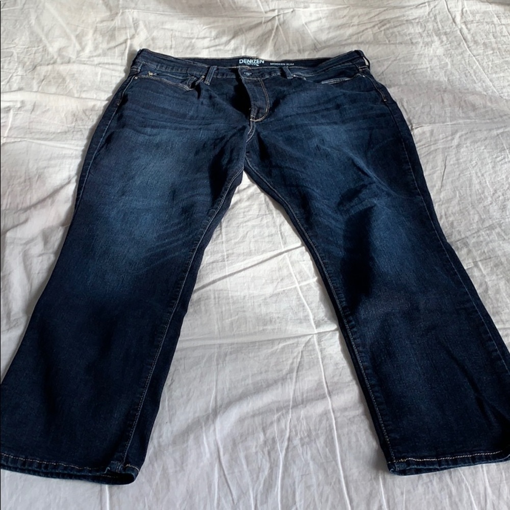 Denizen Modern Slim dark-wash jeans